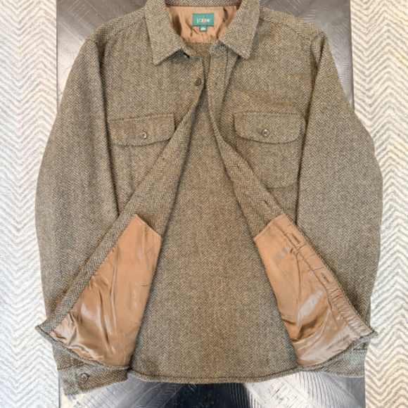 J.Crew Wool Heavyweight Field Utility Overshirt , Size Large, Worn Once! - Picture 3 of 5